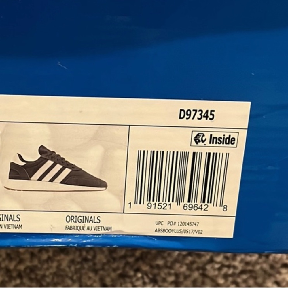 Adidas I-5923 Iniki Shoes Sneakers D97345 new grey white Mens sizes - Picture 13 of 13